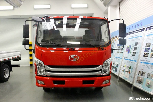 Yuejin Chaoyue C500-33 130 ch 4X2(6 roues) Camion porteur à ridelles 4,2 m à cabine simple Extérieur (2) | 86Trucks