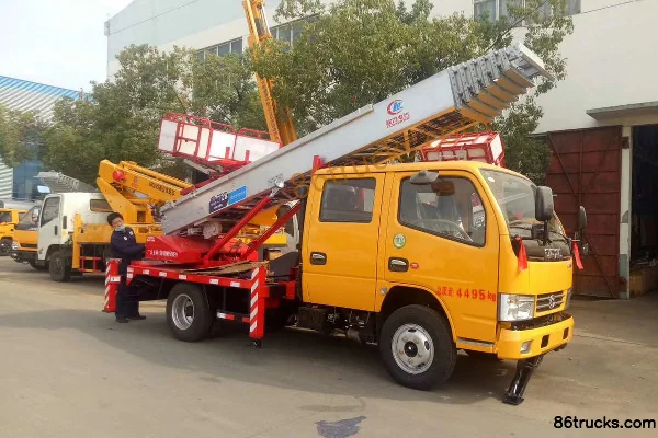 Dongfeng Duolika D6 115 hp 4X2(6 wheels) Moving Van (Chengliwei Brand) Exterior (3) | 86Trucks