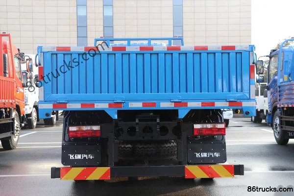 Feidi V6 série 190 ch 4X2(6 roues) 5.2 m camion porteur à ridelles cabine semi-avancée (China VI) Carrosserie (1) | 86Trucks