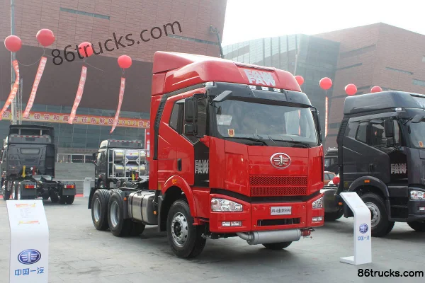 FAW Jiefang J6P heavy truck 350 hp 6X4(10 wheels) tractor truck Exterior (3) | 86Trucks