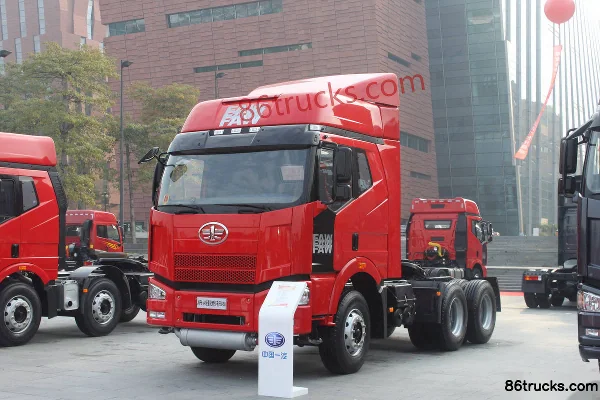 FAW Jiefang J6P heavy truck 350 hp 6X4(10 wheels) tractor truck Exterior (2) | 86Trucks
