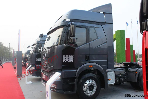 FAW Jiefang J6P heavy truck 2013 model 390 hp 6X4(10 wheels) tractor truck Exterior (2) | 86Trucks