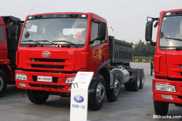 FAW Jiefang Hanwei(J5M) Heavy Truck 260hp 8X4(12 wheels) 6.7m Dump Truck Exterior (2) | 86Trucks