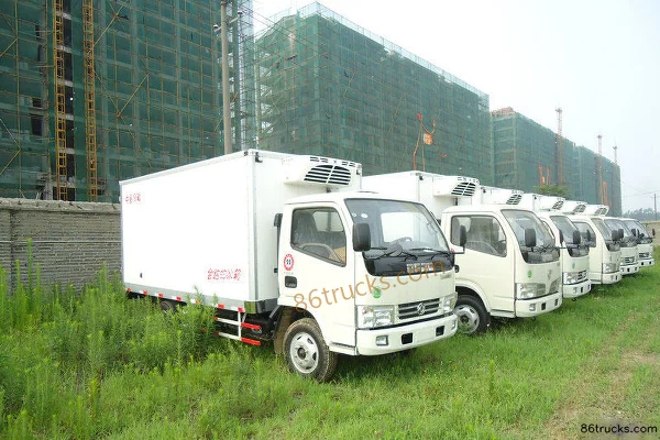 Dongfeng Duolika 95hp 4X2(6 wheels) Refrigerated Truck (Zhongchang Brand) Exterior (3) | 86Trucks