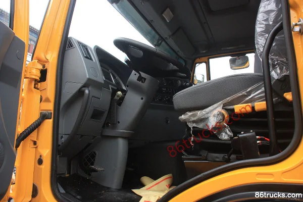Hongyan New King Kong camion lourd 290 ch 6X4(10 roues) camion benne 5,4 m Cabine (1) | 86Trucks
