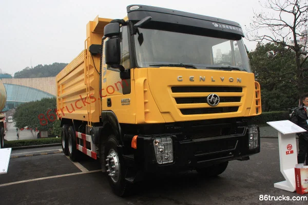 SAIC Hongyan Genlyon 340hp 6X4(10 wheels) Garbage Truck (Comfort Edition) Exterior