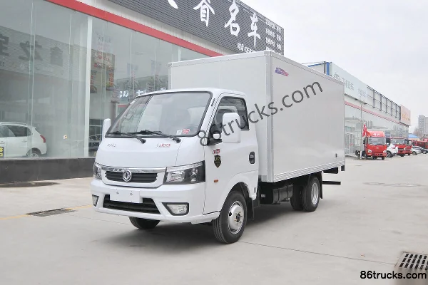 Dongfeng T5 95hp 4X2(6 wheels) 3.7m Single Row Van Light Truck (Wide Track) (Beijing VI) Exterior (3) | 86Trucks