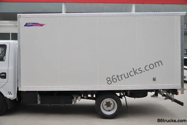 Dongfeng T5 95hp 4X2(6 wheels) 3.7m Single Row Van Light Truck (Wide Track) (Beijing VI) Body (1) | 86Trucks