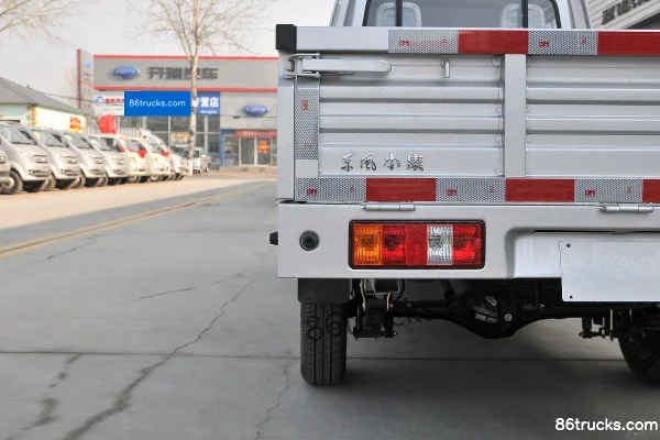Dongfeng New K02L 2019 1.2L 91hp 4X2(6 wheels) gasoline 2m double-row flatbed mini truck (China VI) Body (3) | 86Trucks
