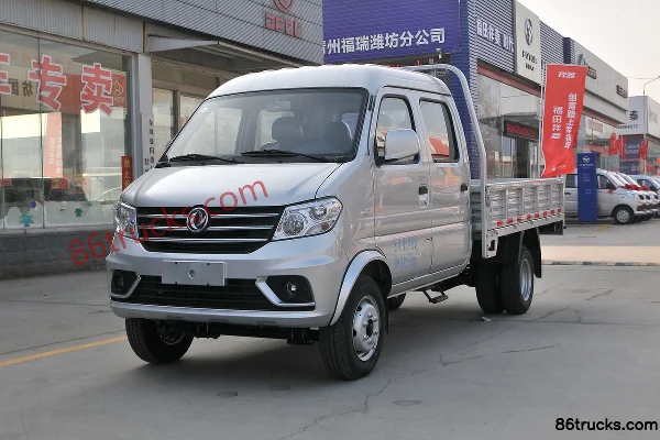 Dongfeng D52 2020 Deluxe 1.5L 112hp 4X2(6 wheels) Gasoline 2.6m Double Row Flatbed Mini Truck (China VI) (Dual Rear Wheels) Exterior (3) | 8