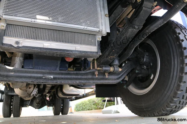 Kama Fangding 220 hp 4X2(6 wheels) 6.75m Semi-panel Cargo Truck (China VI) Chassis (2) | 86Trucks
