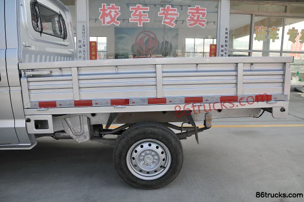 Dongfeng C32 2020 Standard 1.6L 112 hp 4X2(6 wheels) Gasoline 2.26m Double Row Flatbed Micro Truck (China VI) Body (2) | 86Trucks