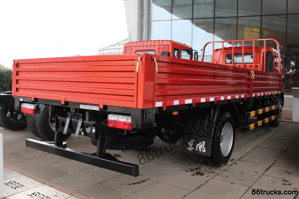 Dongfeng Duolika D8 190 ch 4X2(6 roues) camion porteur à ridelles semi-plateau 6,2 m (China VI) Extérieur (3) | 86Trucks