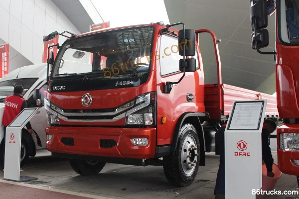 Dongfeng Duolika D8 190 ch 4X2(6 roues) camion porteur à ridelles semi-plateau 6,2 m (China VI) Extérieur (2) | 86Trucks