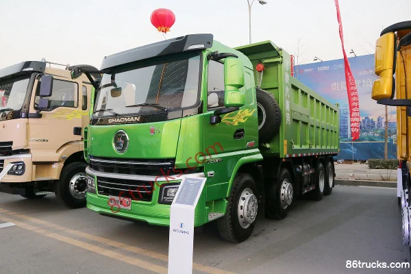 SHACMAN Commercial Vehicle Xuande Yi6 Lightweight Edition 300 hp 8X4(12 wheels) 6.2m Dump Truck Exterior (2) | 86Trucks
