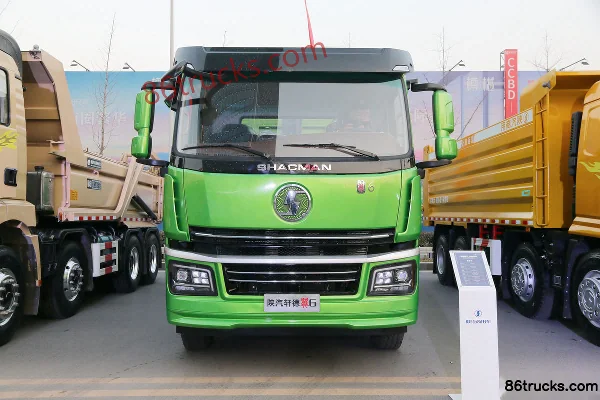 SHACMAN Commercial Vehicle Xuande Yi6 Lightweight Edition 350hp 8X4(12 wheels) 6.2m dump truck Exterior