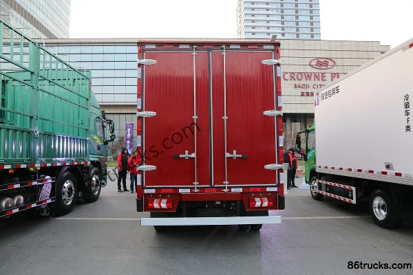 SHACMAN Commercial Vehicle Xuande Wing 9 150hp 4X2(6 wheels) 4.15m single-row van light truck Body (2) | 86Trucks