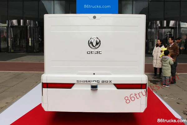 Dongfeng Sharing Box L4 Autonomous Driving Electric T15 Mobile Express Container (L2 Connectivity) 4X2(6 wheels) Exterior (3) | 86Trucks