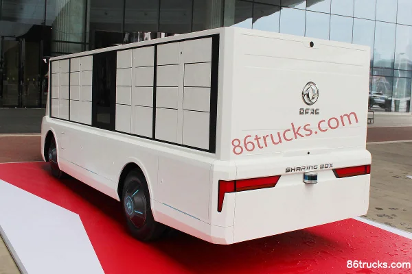Dongfeng Sharing Box L4 Autonomous Driving Electric T15 Mobile Express Container (L2 Connectivity) 4X2(6 wheels) Exterior (2) | 86Trucks