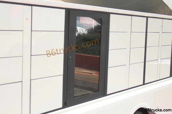 Dongfeng Sharing Box L4 Autonomous Driving Electric T15 Mobile Express Container (L2 Connectivity) 4X2(6 wheels) Chassis (3) | 86Trucks