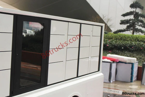 Dongfeng Sharing Box L4 Autonomous Driving Electric T15 Mobile Express Container (L2 Connectivity) 4X2(6 wheels) Chassis (2) | 86Trucks