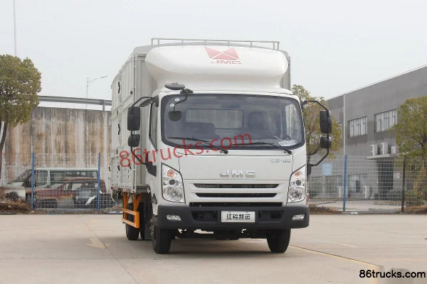 JMC Kaiyun Upgraded Edition 122hp 4X2(6 wheels) 4.08m Single Row Stake Truck (China VI) (Hydraulic Brake) Exterior (2) | 86Trucks