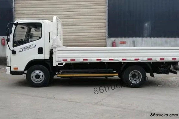 FAW Jiefang J6F 4.5T 4.16m Single Row Pure Electric Flatbed Light Truck 87.2kWh 4X2(6 wheels) Exterior (3) | 86Trucks