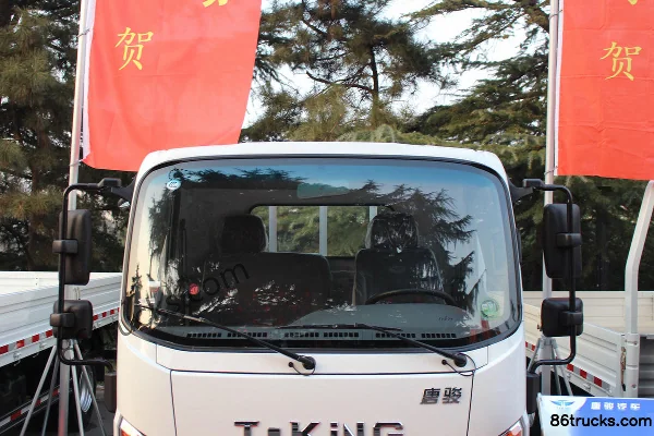 Tangjun Ouling T1 127 ch 4X2(6 roues) Camion plateau à ridelles 3,7 m cabine simple (China VI) Extérieur (3) | 86Trucks