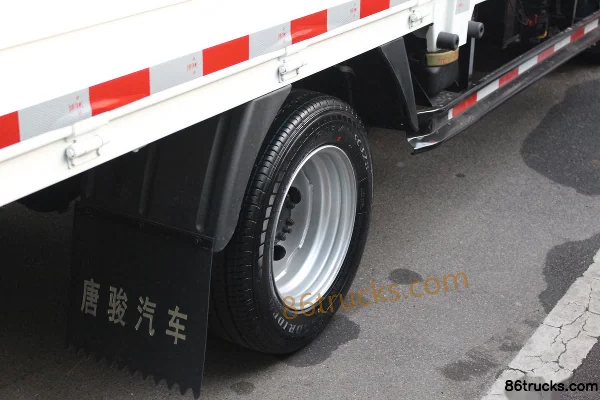 Tangjun Ouling T1 127 ch 4X2(6 roues) Camion plateau à ridelles 3,7 m cabine simple (China VI) Carrosserie (3) | 86Trucks