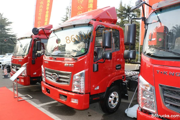 Tangjun Ouling K7 Series Junda 130 hp 4X2(6 wheels) 4.1m Single Row Flatbed Cargo Truck (China VI) Exterior (2) | 86Trucks