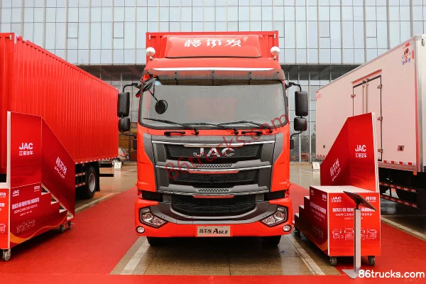 JAC Gallop A6 Medium Truck 220hp 4X2(6 wheels) 7.8m Van Cargo Truck (China VI) Exterior (2) | 86Trucks