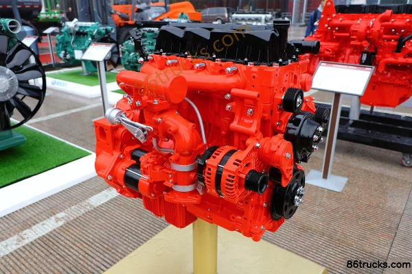 Anhui Cummins B4.0NS6B195 195 hp 4.0L China VI Diesel Engine Exterior (2) | 86Trucks