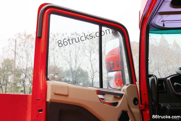 JAC Gallop A5X Heavy Truck 200hp 6X2(8 wheels) 9.5m van cargo truck (axle ratio 4.875) Cab (2) | 86Trucks