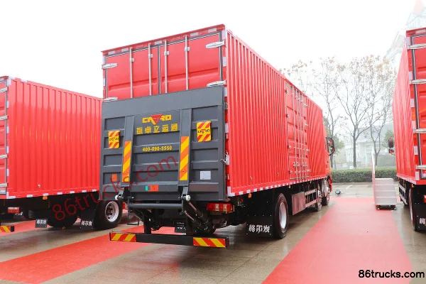 JAC Gallop A5X Heavy Truck 200hp 6X2(8 wheels) 9.5m van cargo truck (axle ratio 4.875) Body (3) | 86Trucks