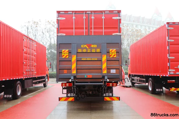JAC Gallop A5X Heavy Truck 200hp 6X2(8 wheels) 9.5m van cargo truck (axle ratio 4.875) Body (2) | 86Trucks