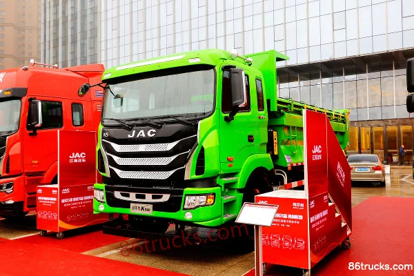 JAC Gallop K5W 310 hp 6X4(10 wheels) 5.4m Dump Truck Exterior (3) | 86Trucks