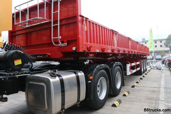 Hualing Hanma H7 camion lourd 420 ch 6X4(10 roues) tracteur routier Châssis (3) | 86Trucks