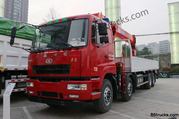 Hualing Heavy Truck 390 hp 8X4(12 wheels) Truck-Mounted Crane (China VI) Exterior (2) | 86Trucks