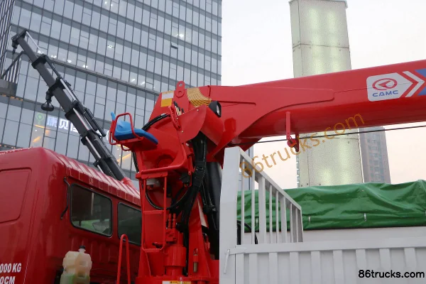 Hualing Heavy Truck 390 hp 8X4(12 wheels) Truck-Mounted Crane (China VI) Chassis (2) | 86Trucks