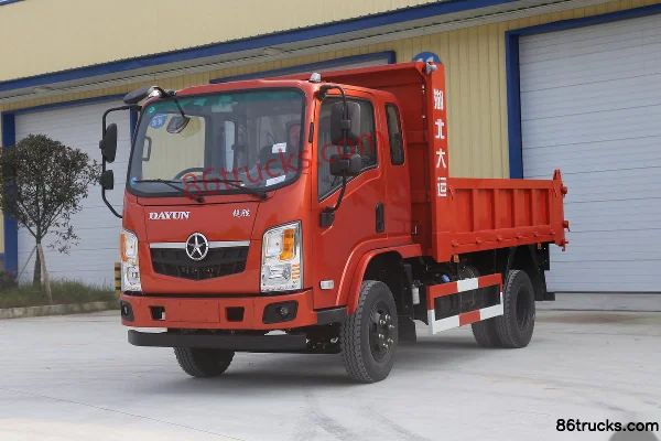Dayun Ruisheng 102 hp 4X2(6 wheels) 3.2m Dump Truck Exterior (3) | 86Trucks