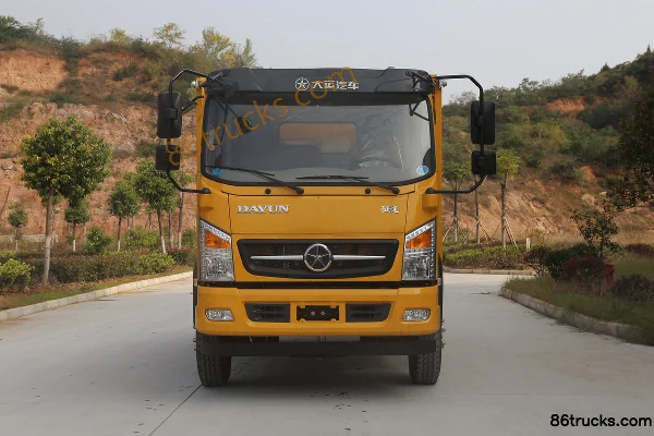 Dayun Yuntu 140 ch 4X2(6 roues) camion benne de 3,75 m Extérieur (2) | 86Trucks