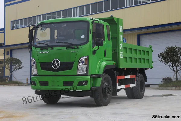 Dayun Zhisheng camion moyen 160 ch 4X2(6 roues) 3,75 m camion benne Extérieur (3) | 86Trucks