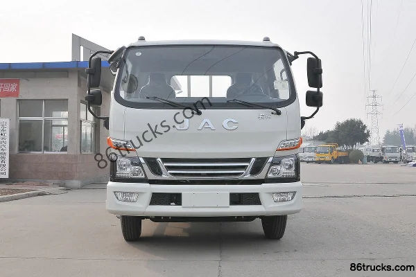 JAC Junling V6 130 ch 4X2(6 roues) camion léger plateau 3,8 m cabine approfondie Extérieur (2) | 86Trucks