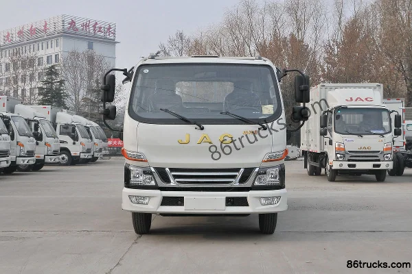 JAC Shuailing E Zhongti 132 ch 4X2(6 roues) camion léger à ridelles 3,85 m cabine demi-avancée Extérieur (2) | 86Trucks