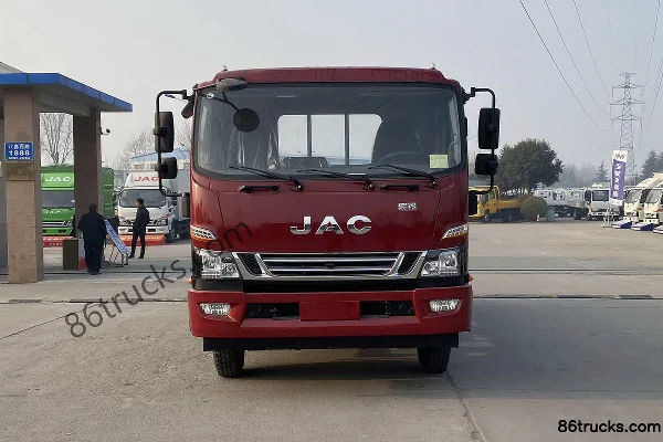 JAC Junling V8 154 ch 4X2(6 roues) 5,2 m plateau cabine approfondie Extérieur (2) | 86Trucks