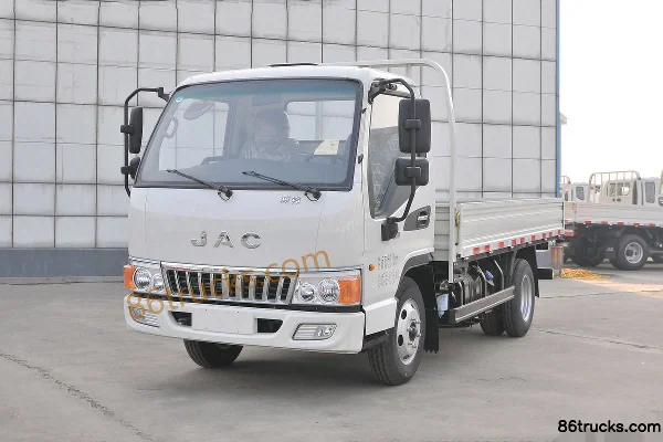 JAC Junling E3 102 hp 4X2(6 wheels) 3.7 m single-row flatbed light truck Exterior (3) | 86Trucks
