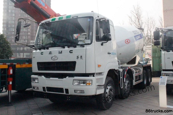 Hualing Heavy Truck 360 hp 8X4(12 wheels) concrete mixer truck (China VI) Exterior (2) | 86Trucks