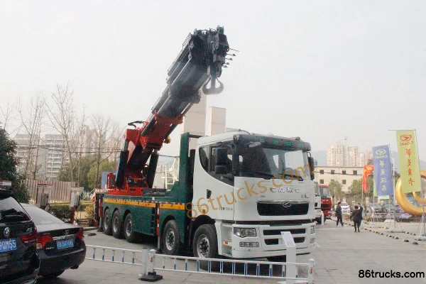 Hualing HualingHanma H9 Heavy Truck truck-mounted crane