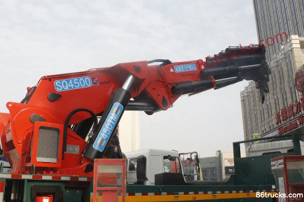 Hualing Hanma H9 460 hp 10X4(14 wheels) truck-mounted crane Body (1) | 86Trucks