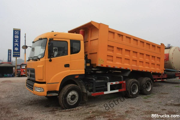 Jingong New Expedition series heavy truck 290hp 6X4(10 wheels) 6.2m dump truck Exterior (3) | 86Trucks